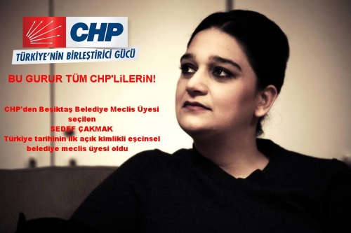 Haber | LGBTİ Birey Sedef Çakmak CHP`den Beşiktaş Belediye Meclis Üyeliğine Seçildi