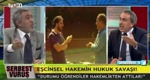 Haber | Eşcinsel hakem programı karıştırdı