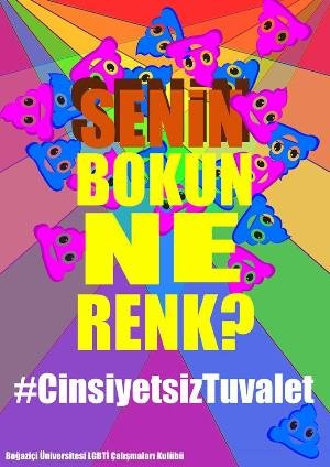 Haber | Boğaziçi’nde “cinsiyetsiz tuvalet” talebi: Senin bokun ne renk?