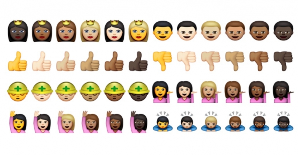 Haber | Apple`ın Emoji uygulamasına farklı ırklar ve LGBT bireyler eklendi