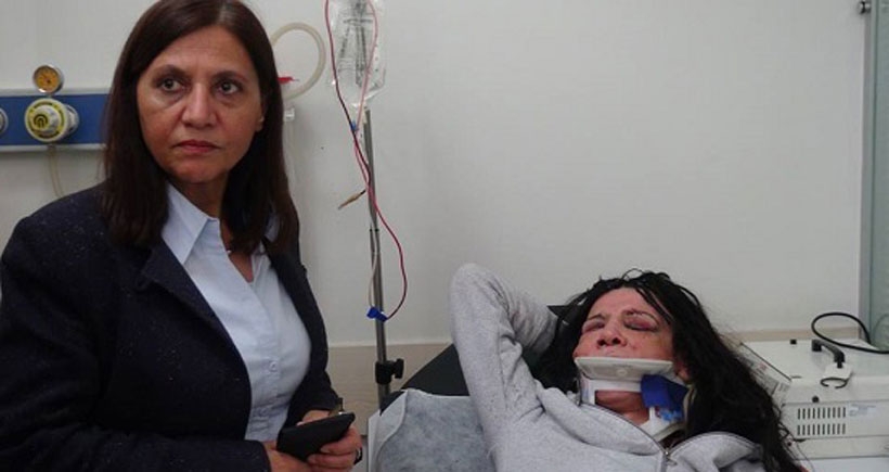 Haber | Akdeniz Belediyesi Eş Başkanı saldırıya uğrayan trans kadını ziyaret etti